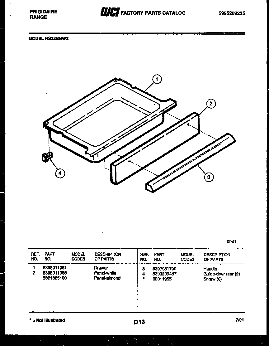 07 - DRAWER PARTS
