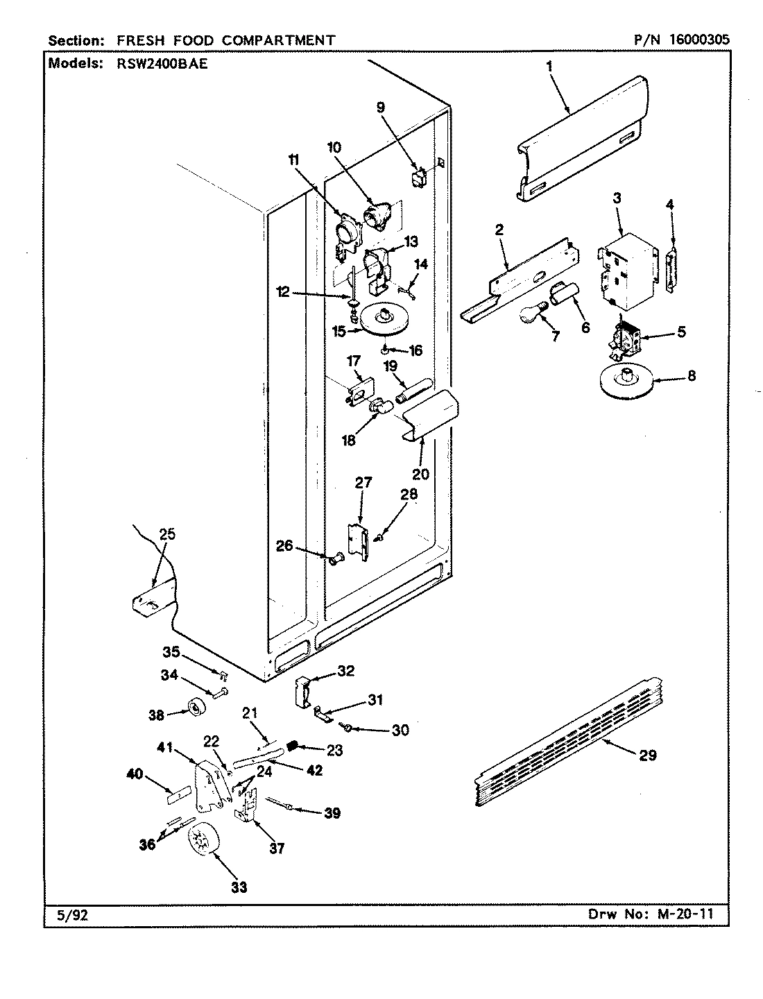 04 - FRESH FOOD COMPARTMENT