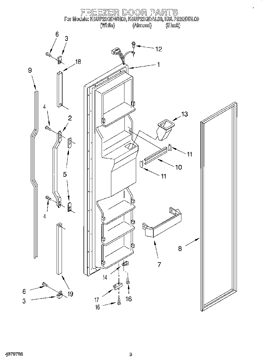 06 - FREEZER DOOR