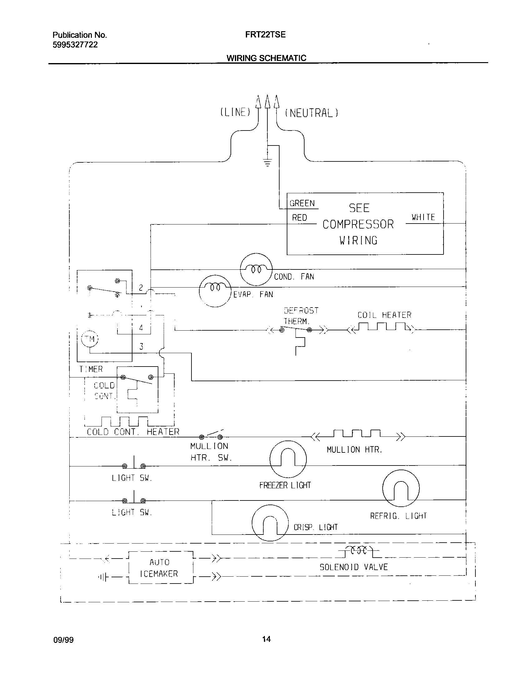 14 - WIRING SCHEMATIC