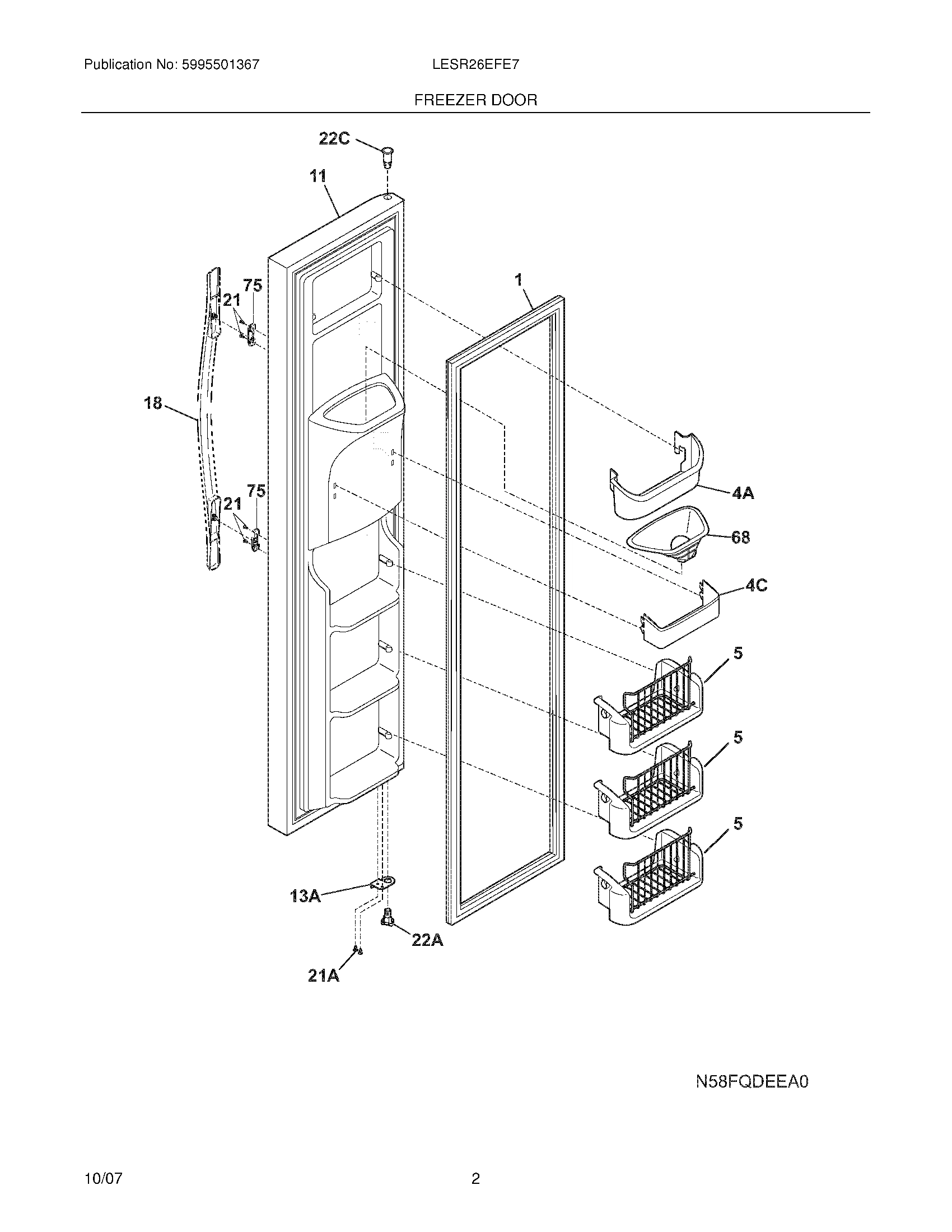 03 - FREEZER DOOR