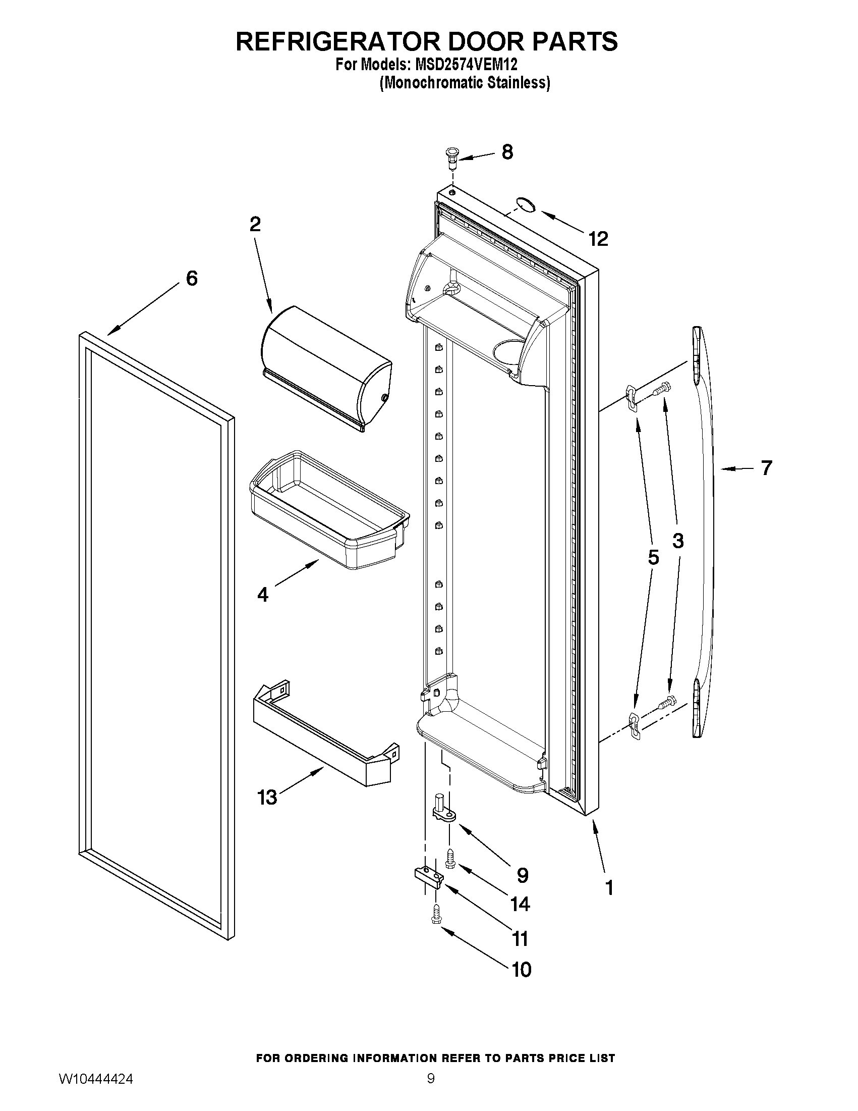06 - REFRIGERATOR DOOR PARTS