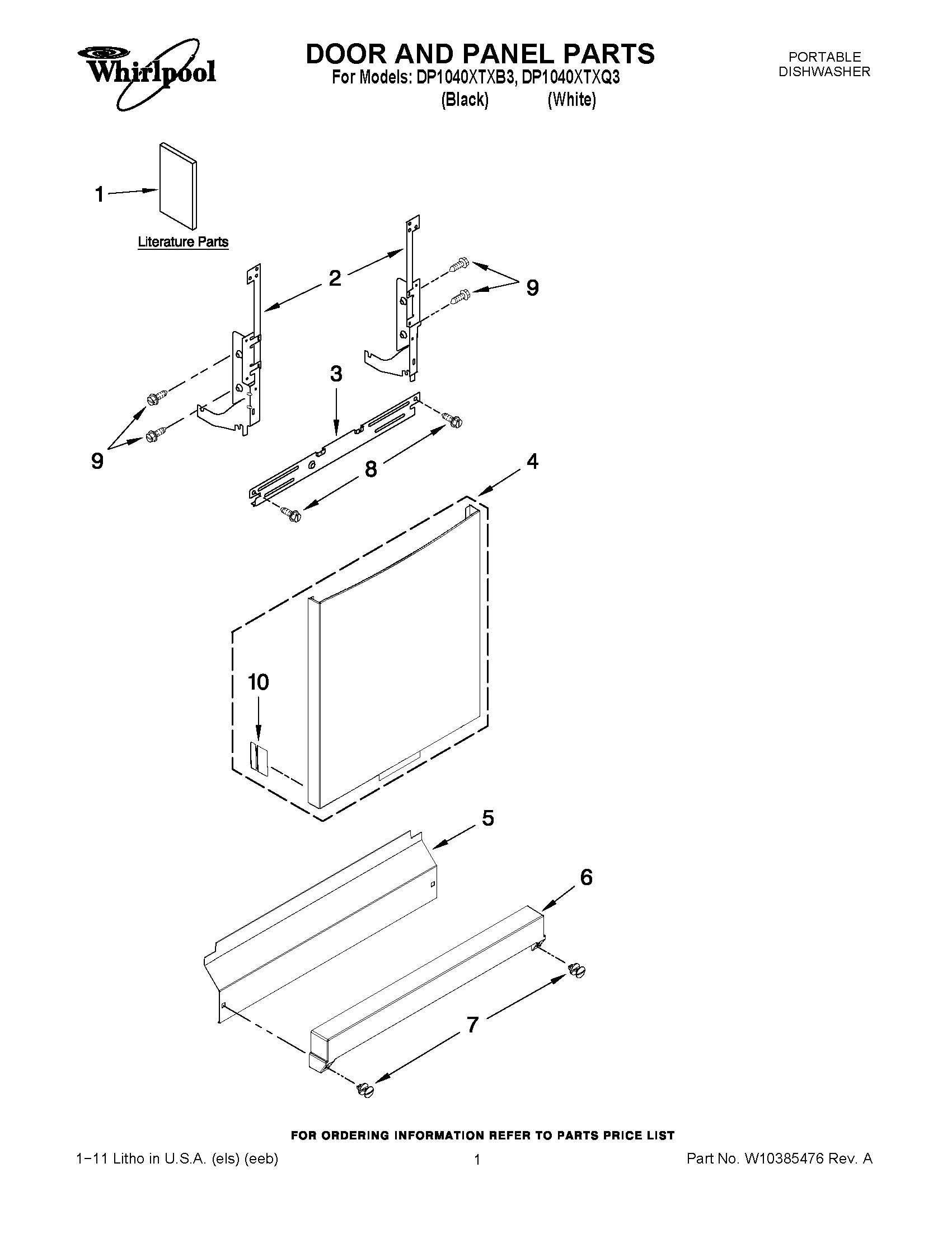 01 - DOOR AND PANEL PARTS