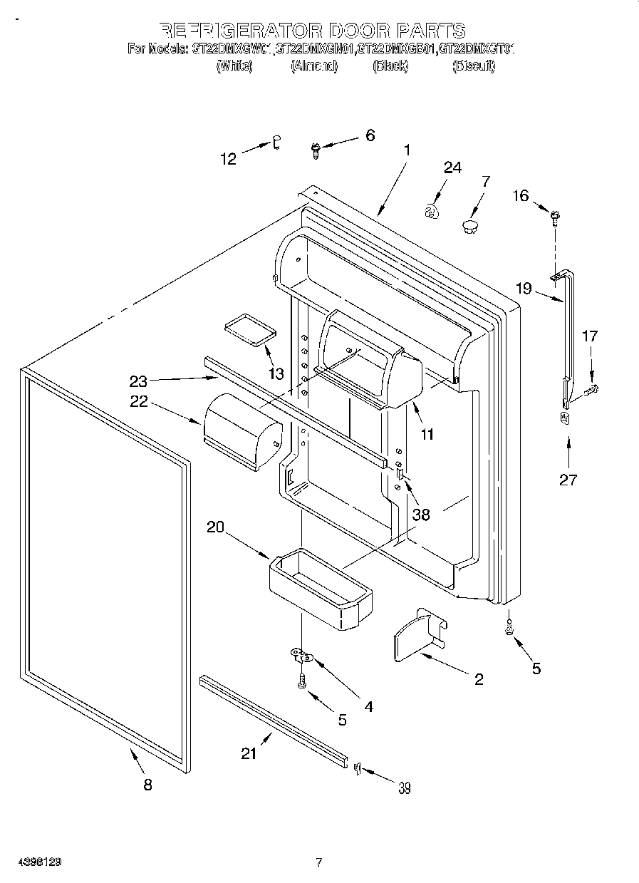04 - REFRIGERATOR DOOR