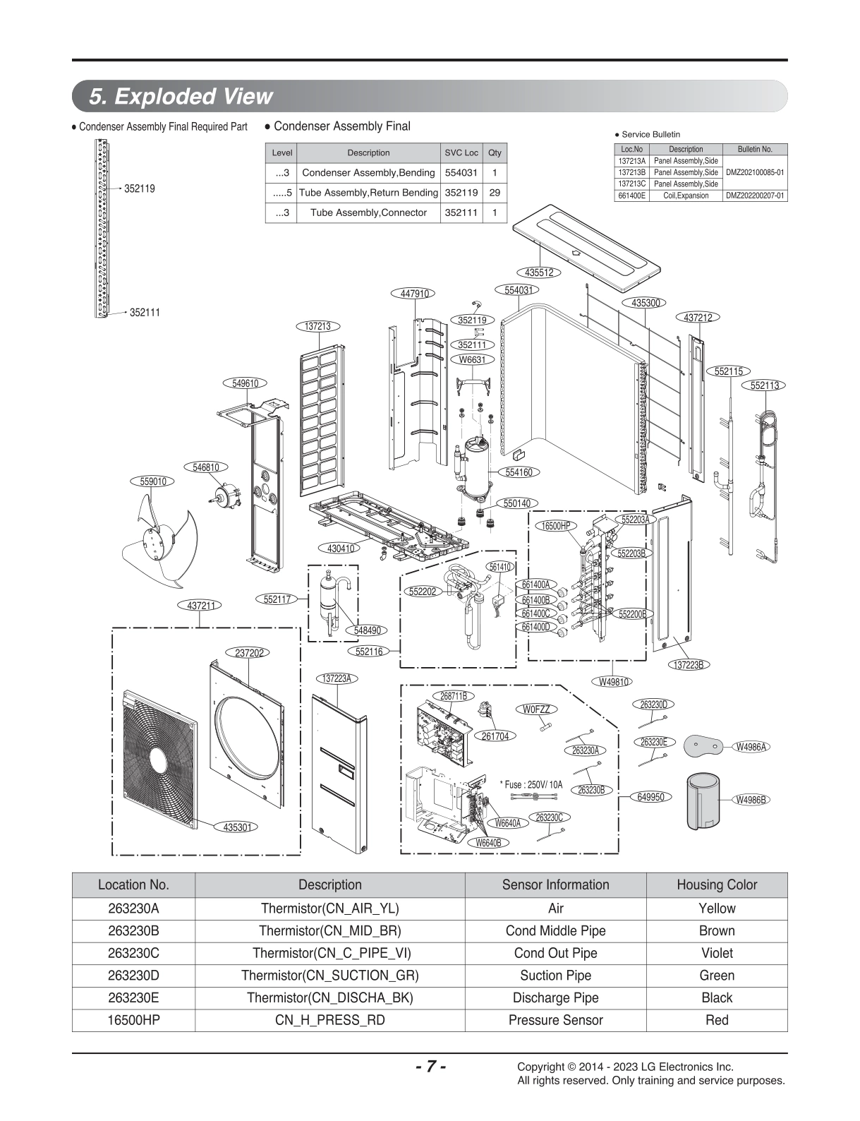 CONDENSER ASSEMBLY