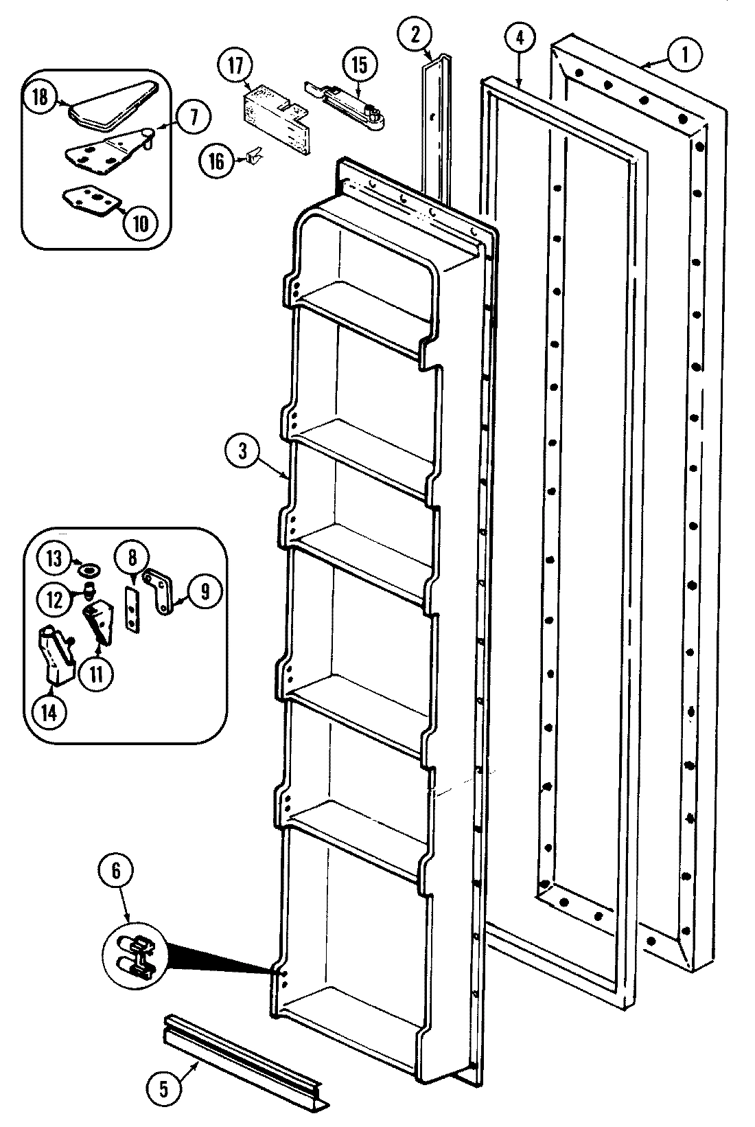 02 - FREEZER DOOR