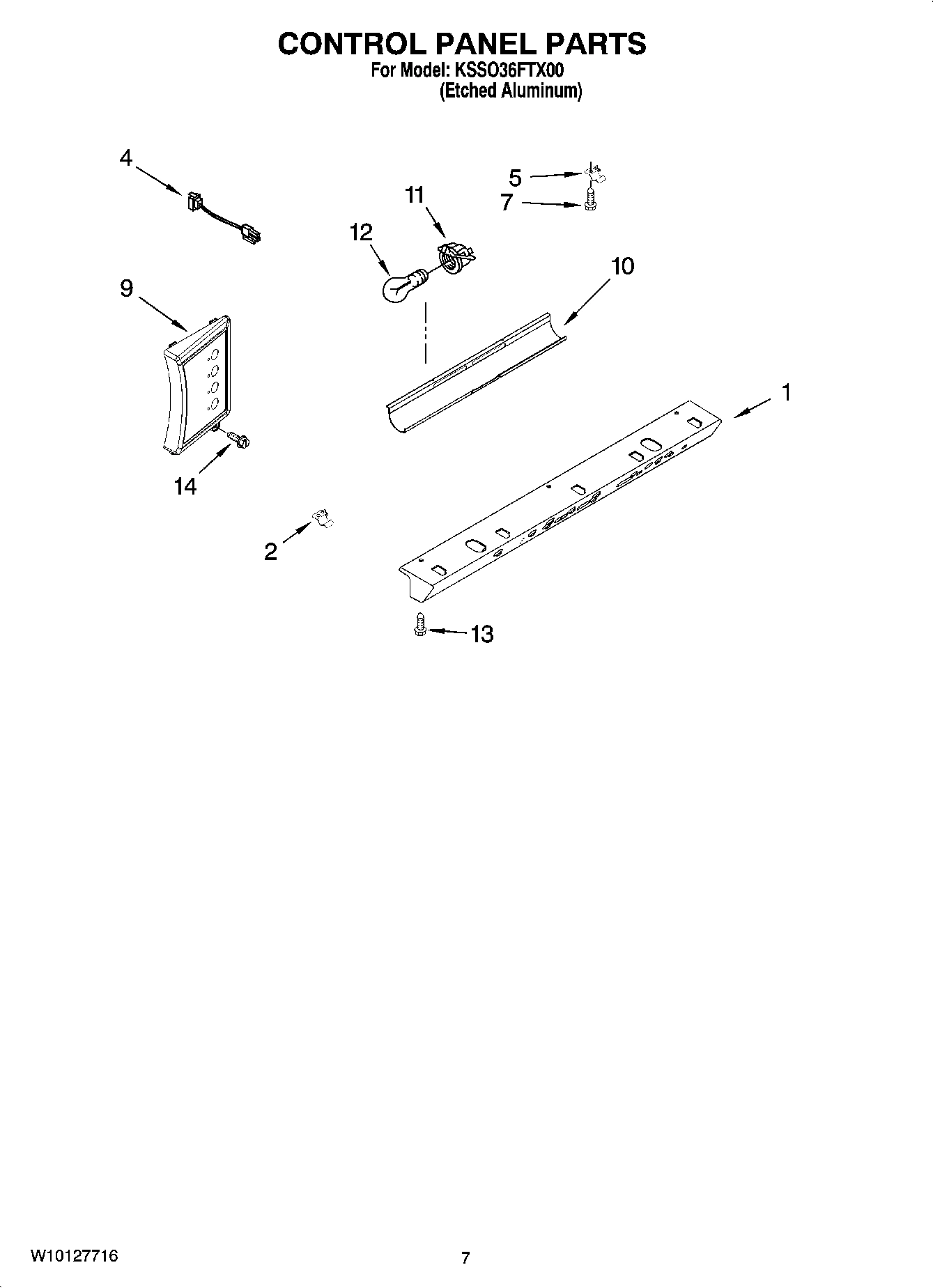 05 - CONTROL PANEL PARTS