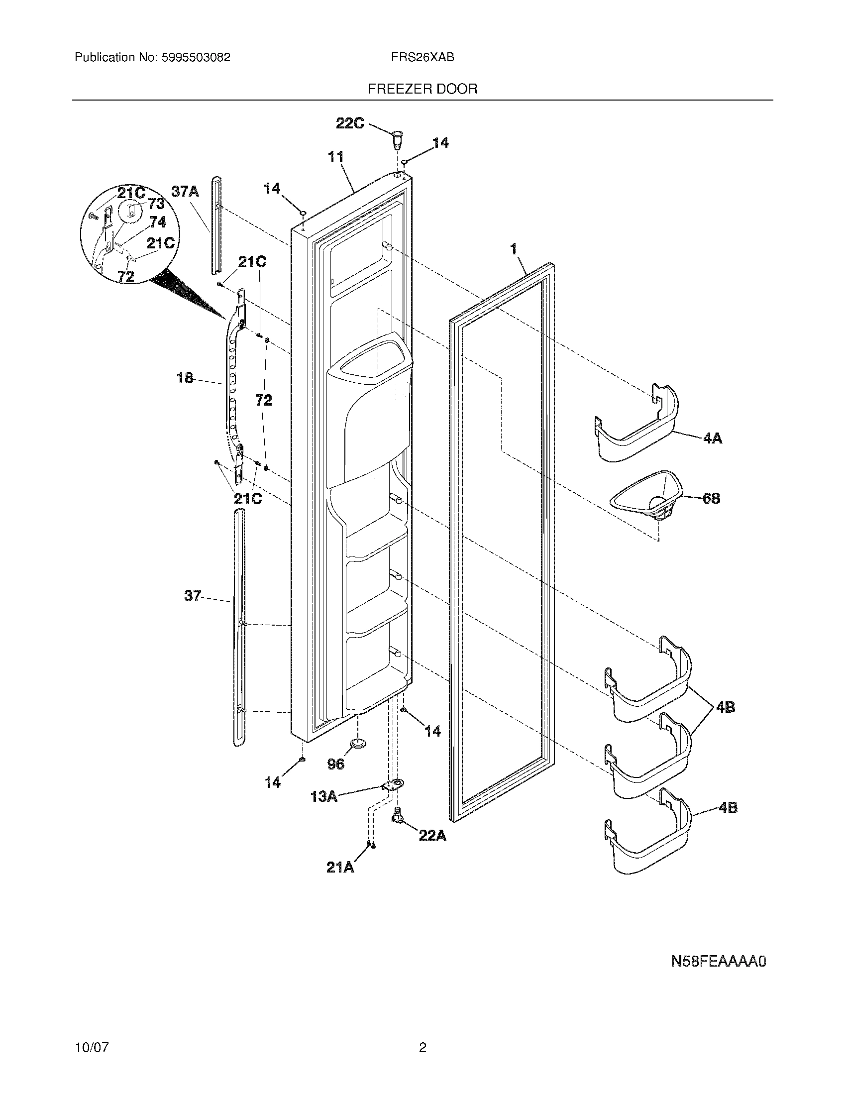 03 - FREEZER DOOR