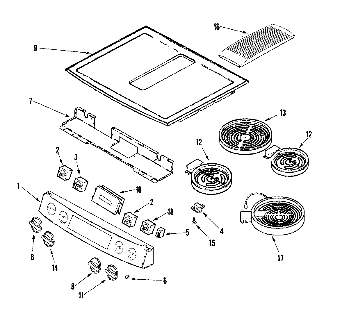 03 - CONTROL PANEL/TOP ASY
