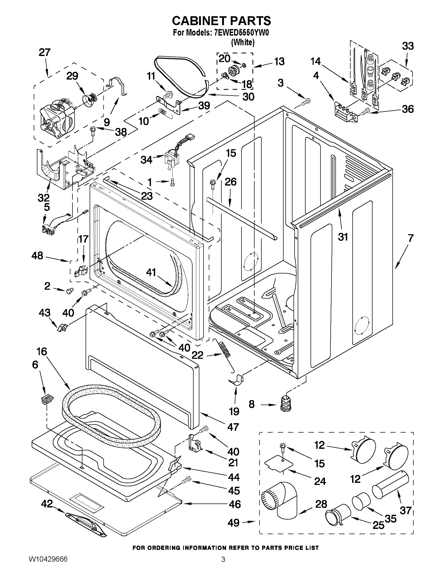 02 - CABINET PARTS