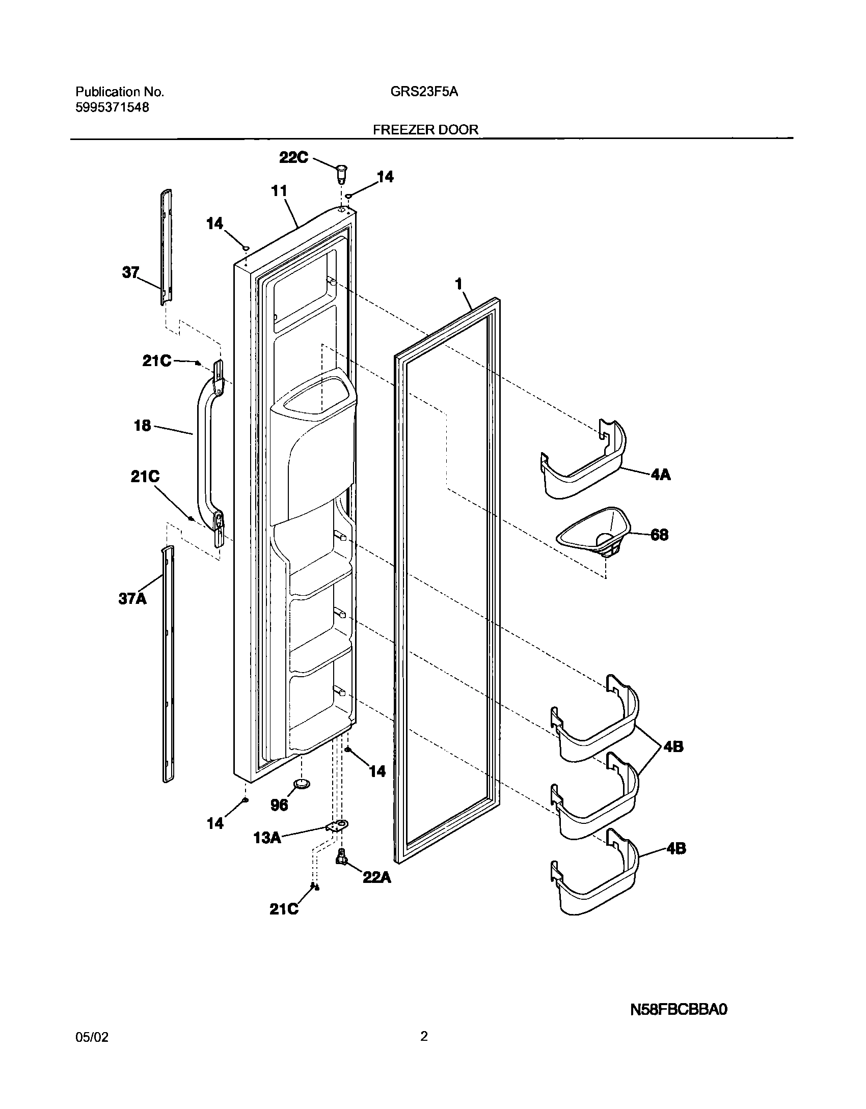 03 - FREEZER DOOR