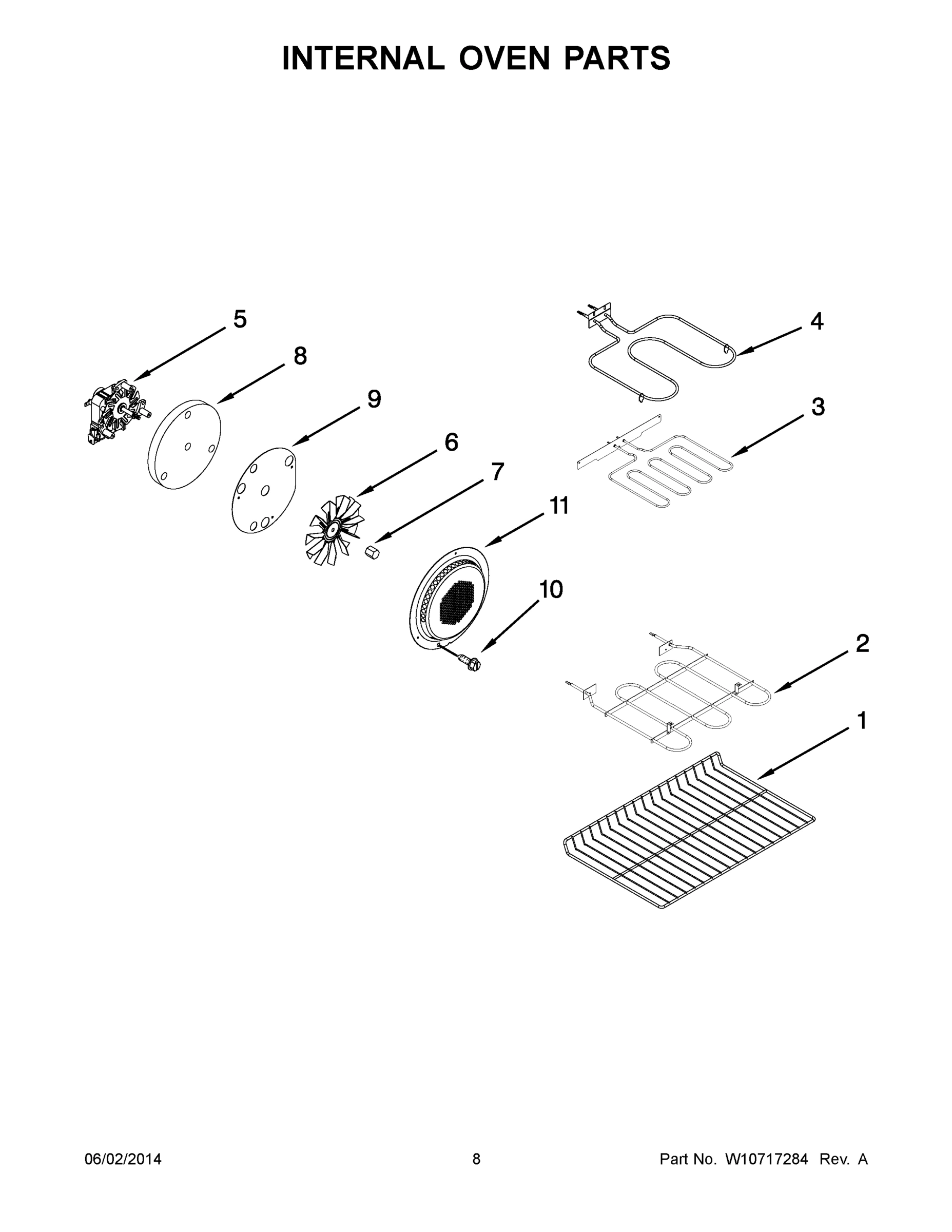 05 - INTERNAL OVEN PARTS