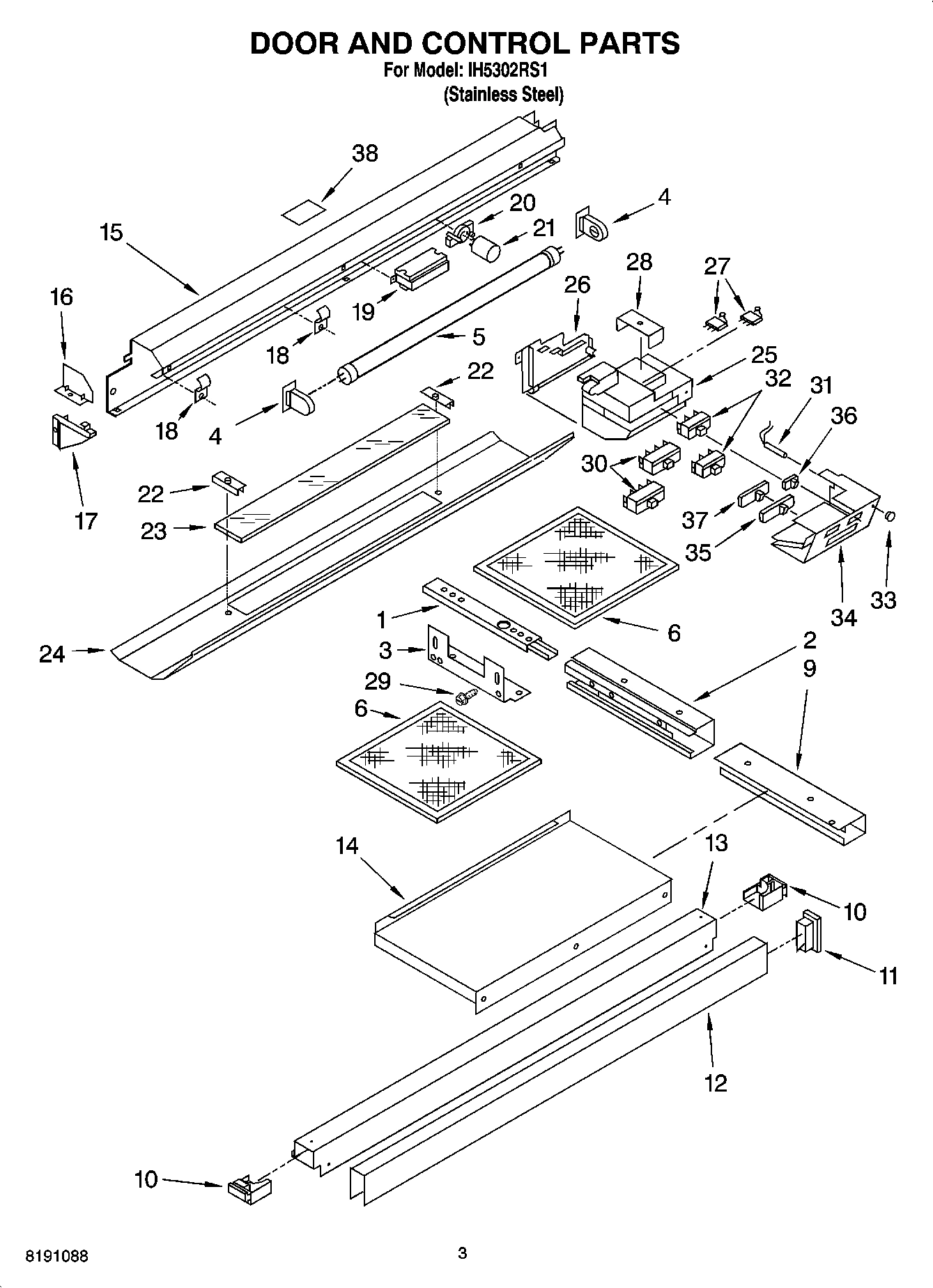 02 - DOOR AND CONTROL PARTS