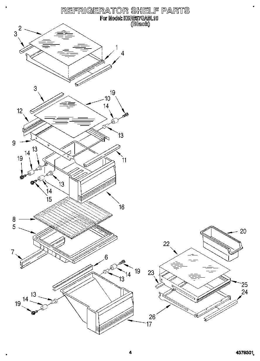 03 - REFRIGERATOR SHELF