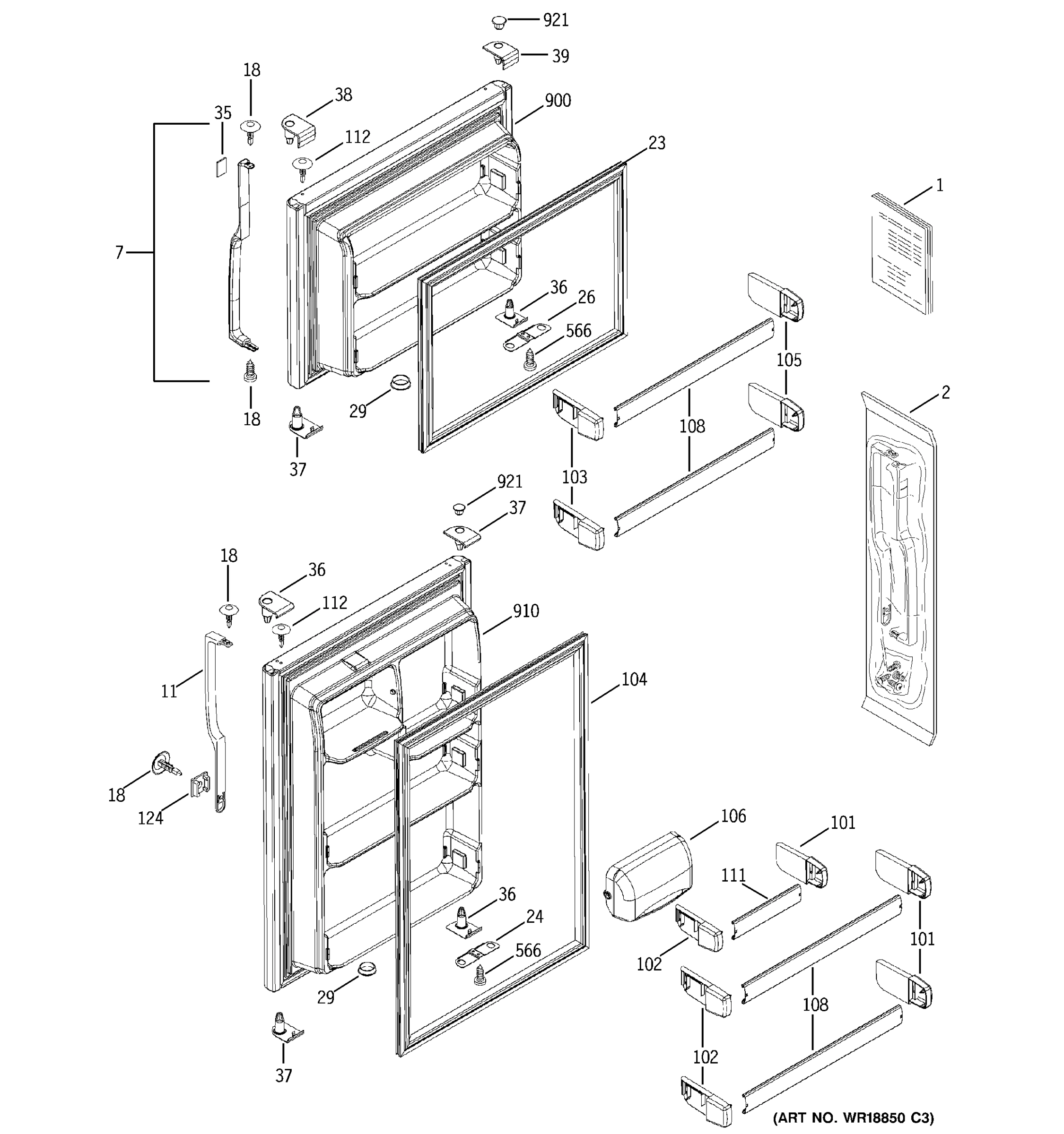 DOOR PARTS