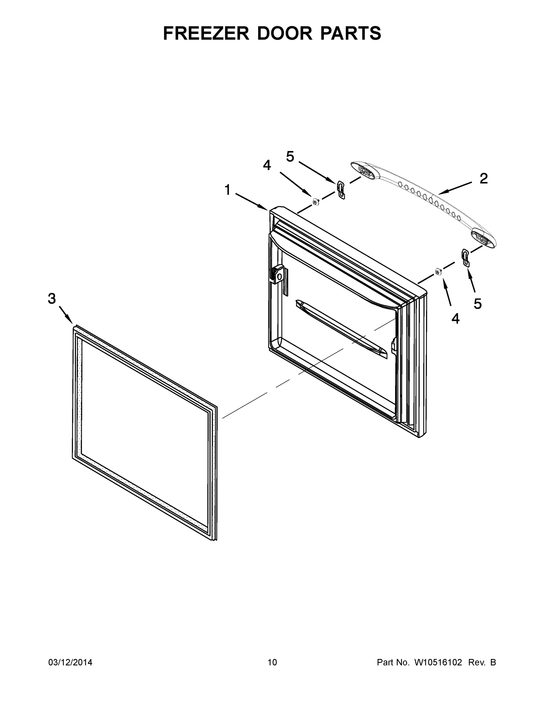06 - FREEZER DOOR PARTS
