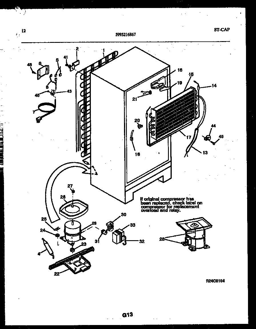 07 - SYSTEM AND AUTOMATIC DEFROST PARTS