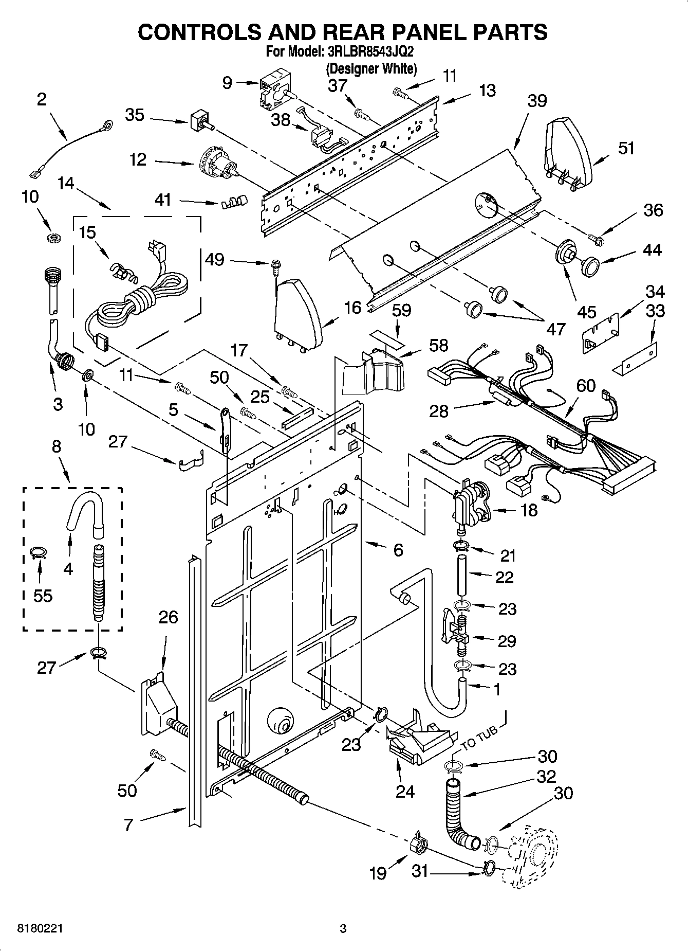02 - CONTROLS AND REAR PANEL PARTS