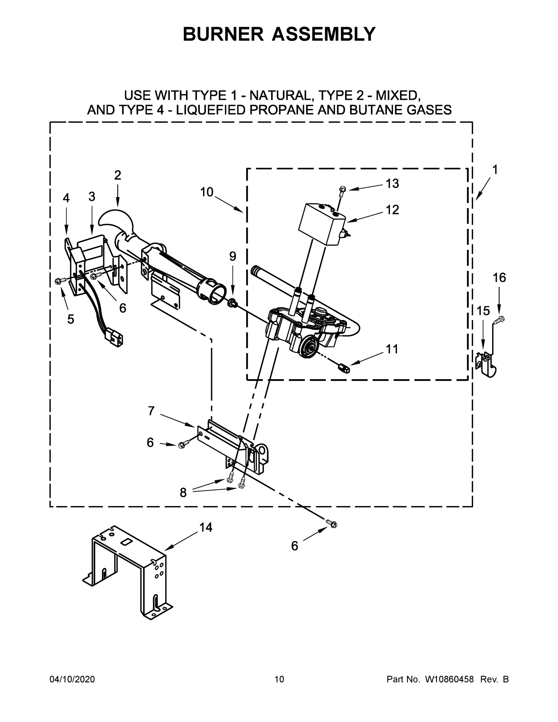 06 - BURNER ASSEMBLY