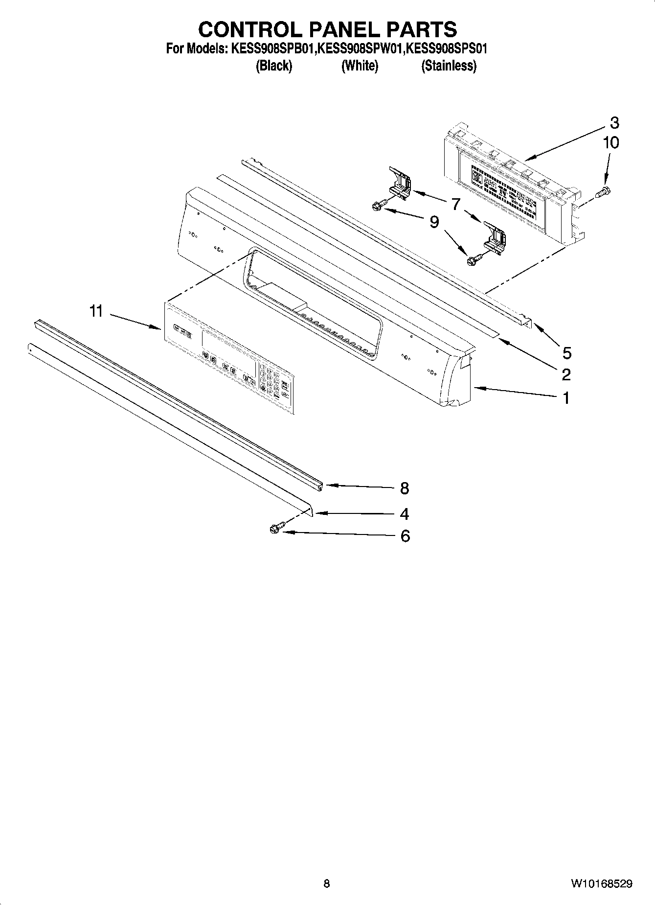 05 - CONTROL PANEL PARTS