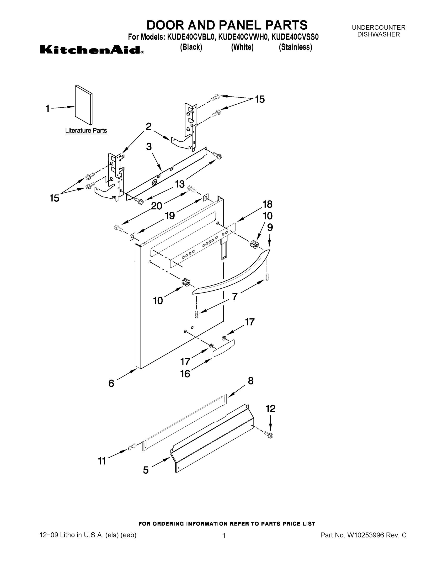 01 - DOOR AND PANEL PARTS
