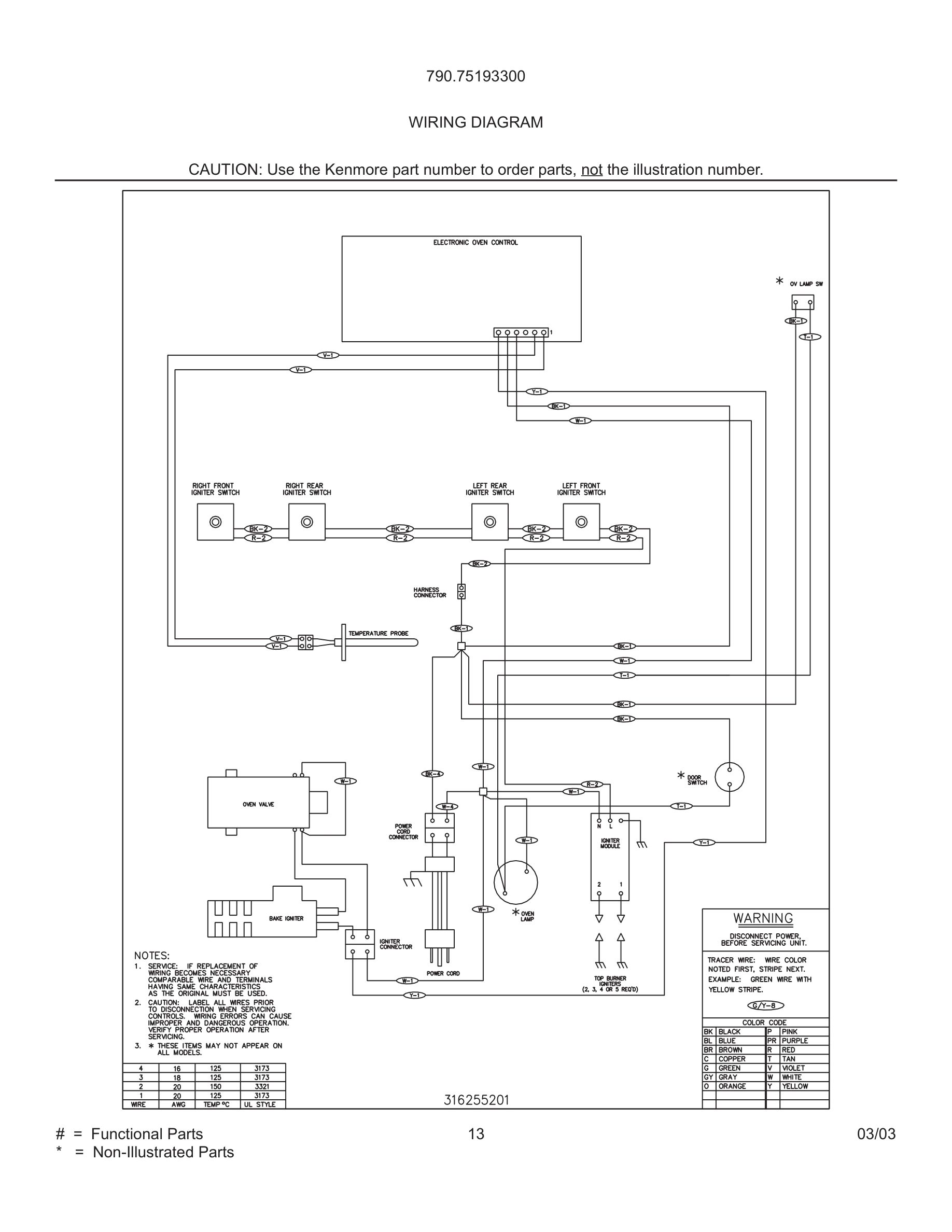 13 - WIRING DIAGRAM