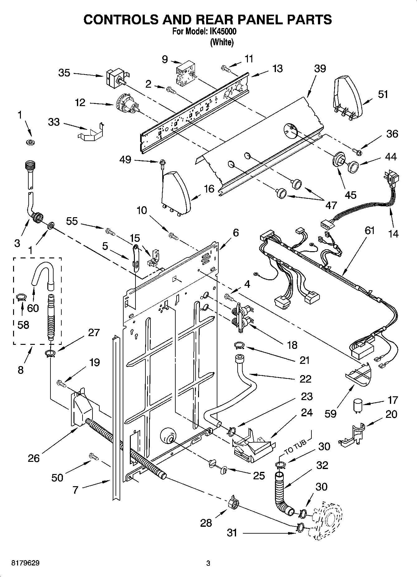 02 - CONTROLS AND REAR PANEL PARTS