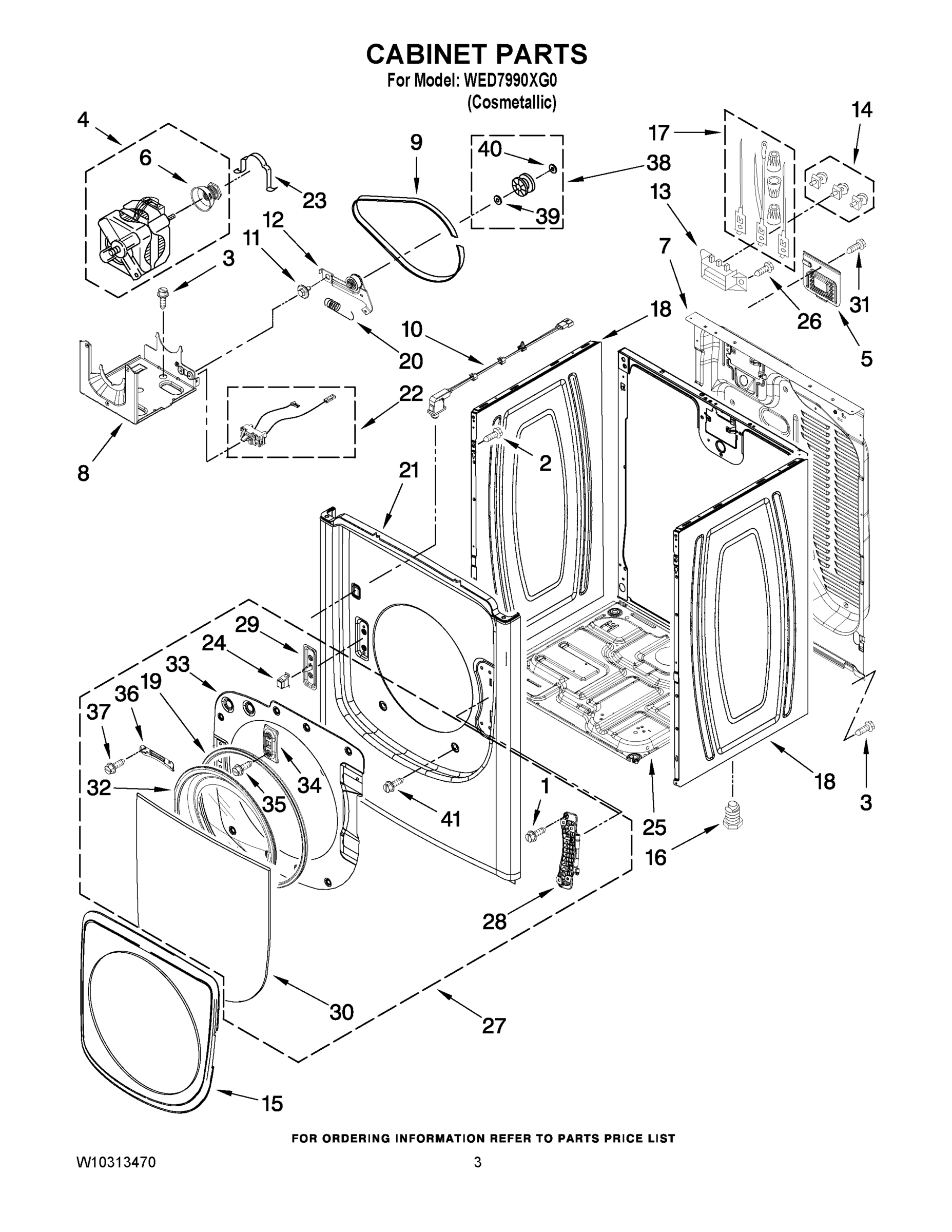 02 - CABINET PARTS