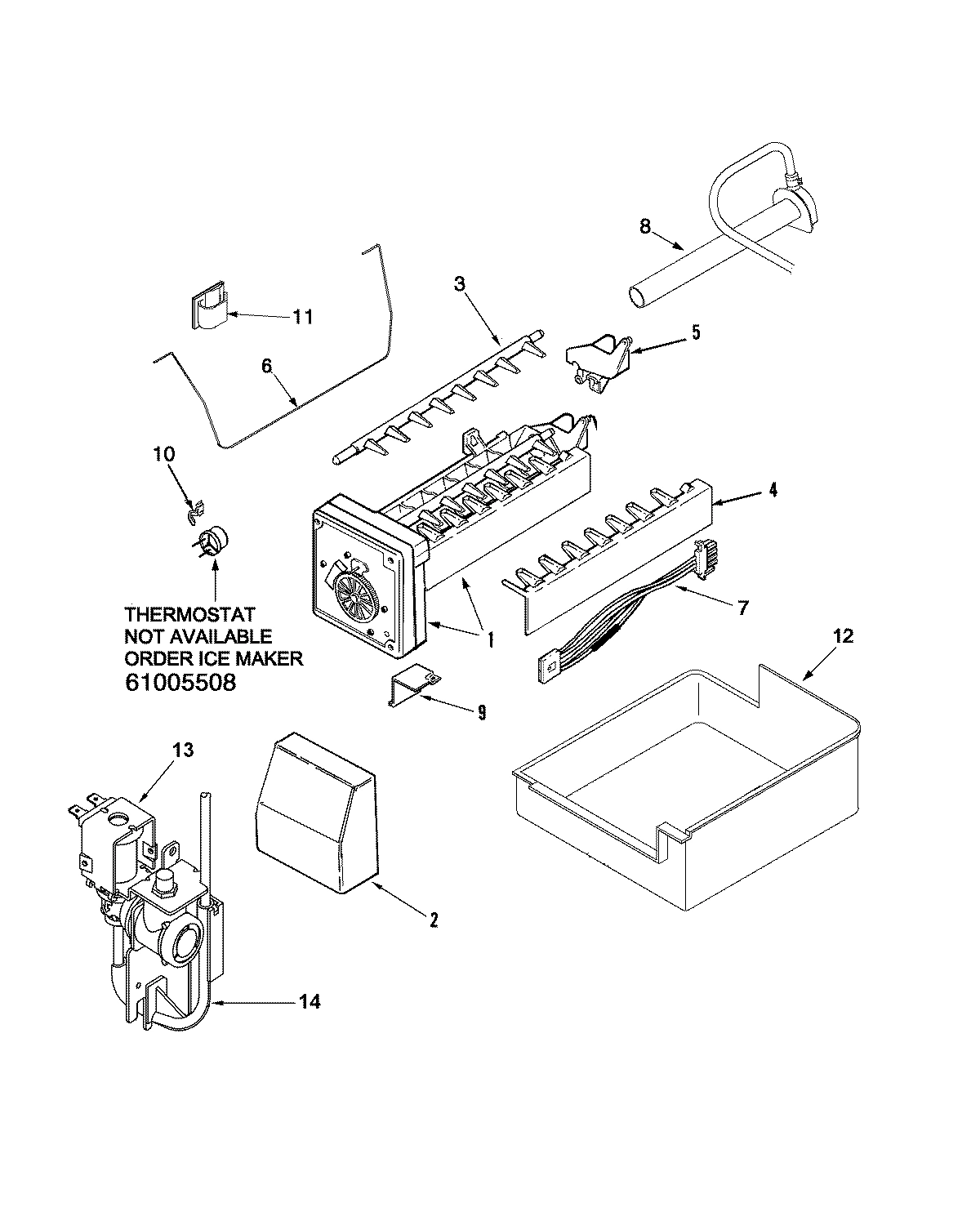 07 - OPTIONAL ICE MAKER KIT-IC11B