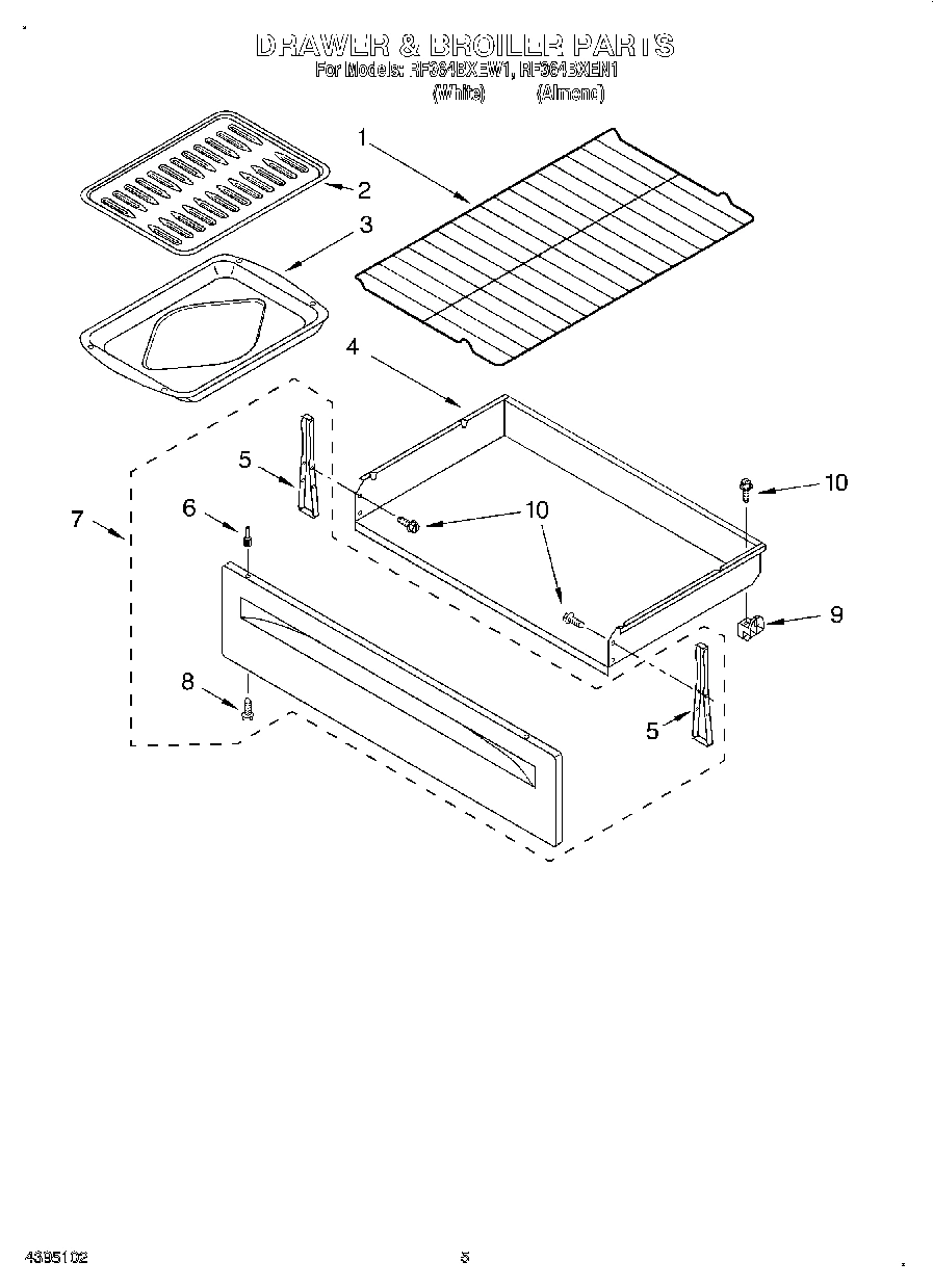 04 - DRAWER AND BROILER