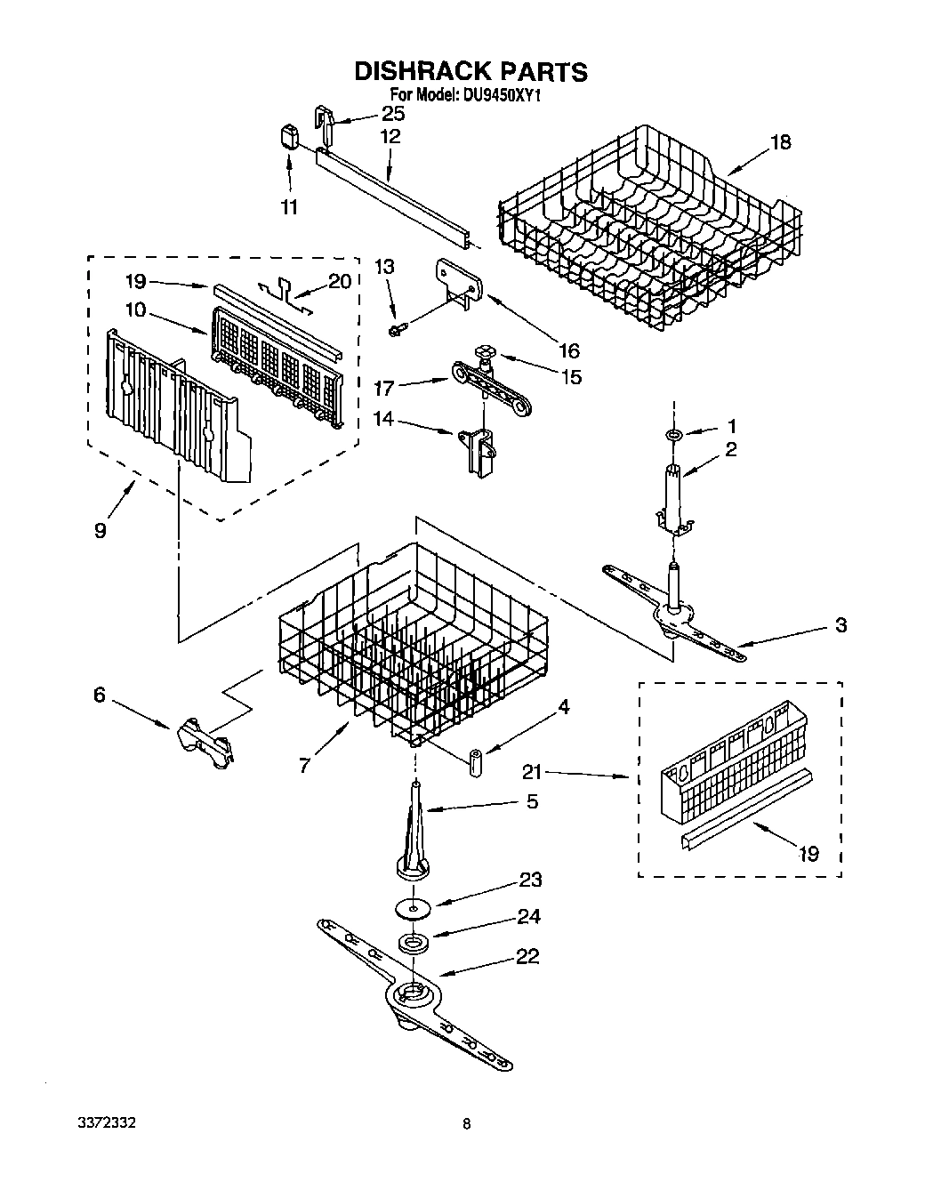 06 - DISHRACK, LIT/OPTIONAL