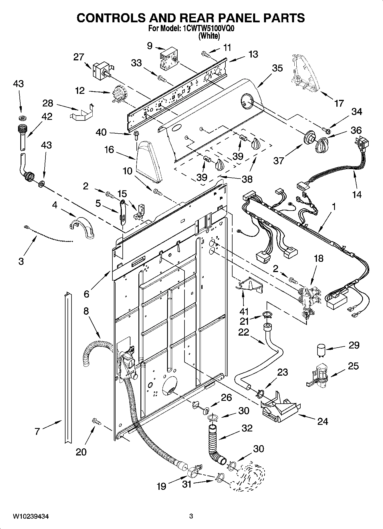 02 - CONTROLS AND REAR PANEL PARTS