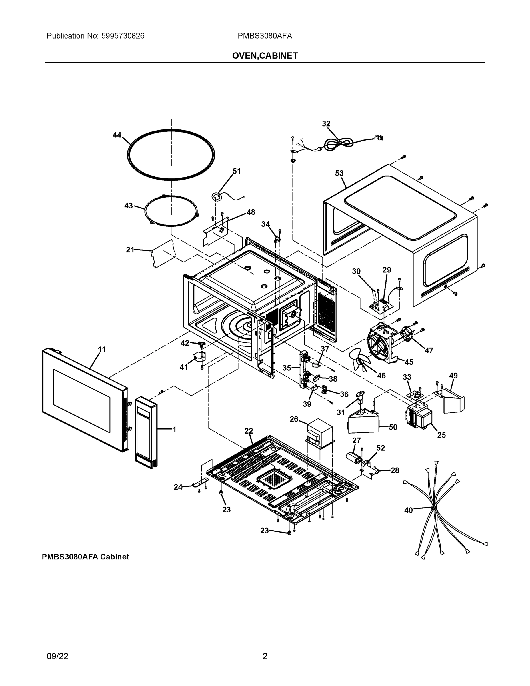 02 - OVEN,CABINET