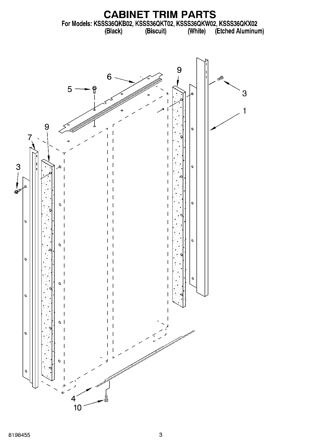 02 - CABINET TRIM PARTS