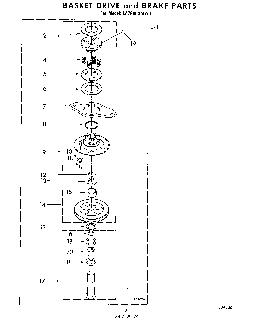 08 - BASKET DRIVE AND BRAKE