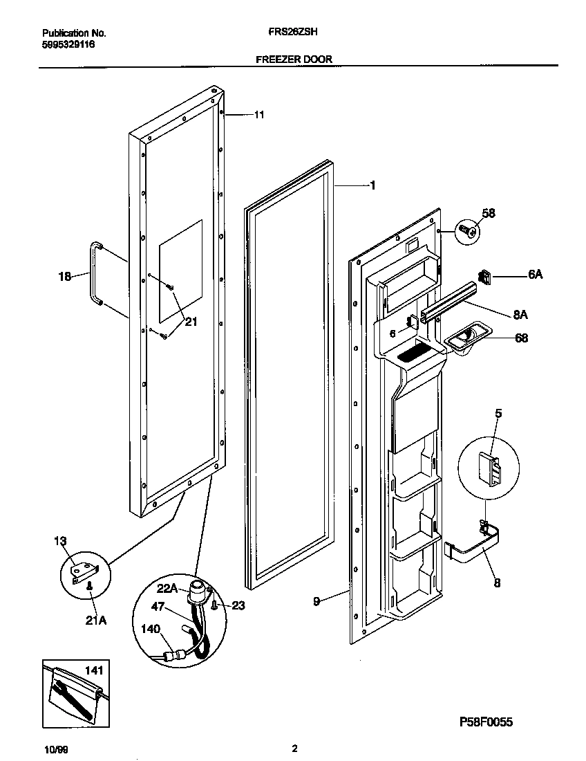 02 - FREEZER DOOR