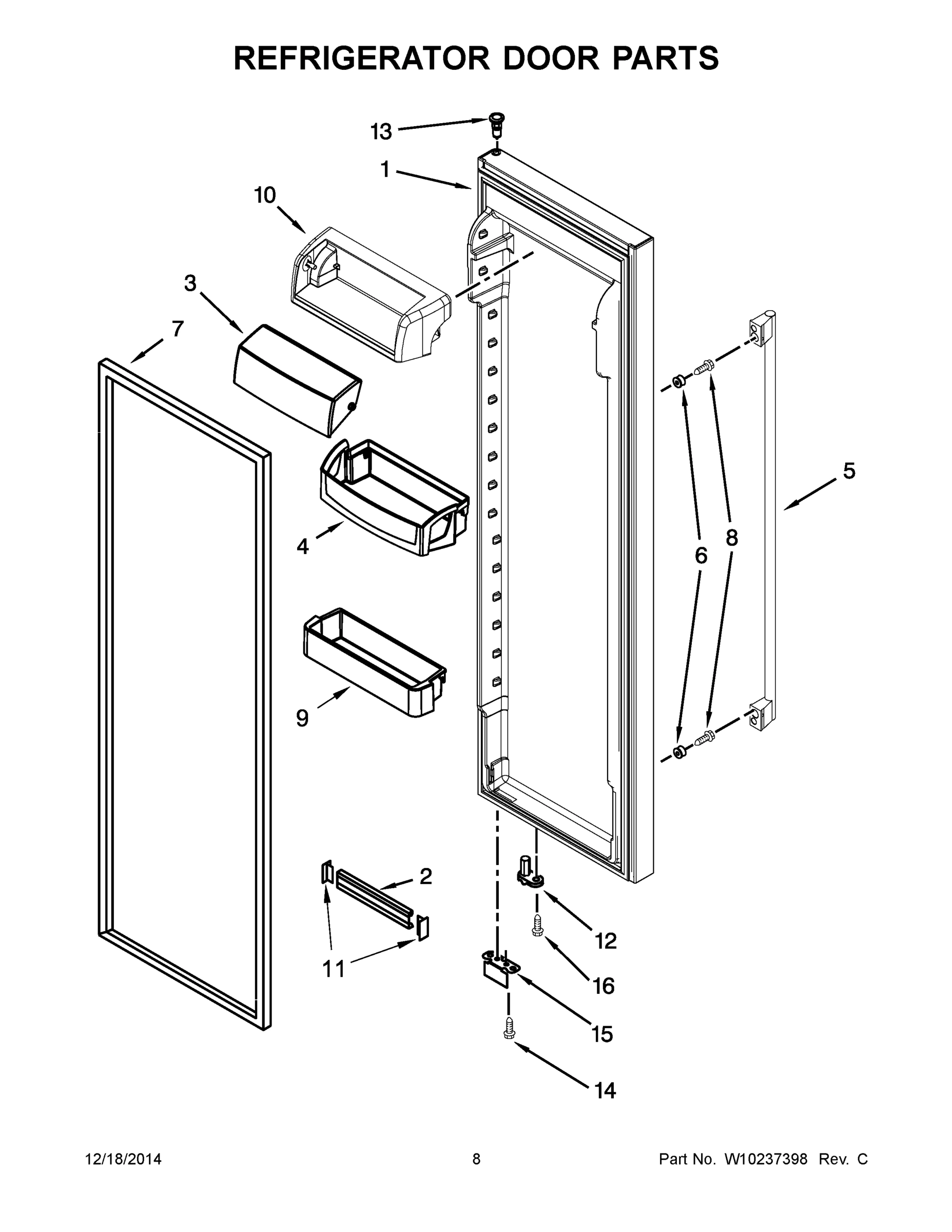 05 - REFRIGERATOR DOOR PARTS