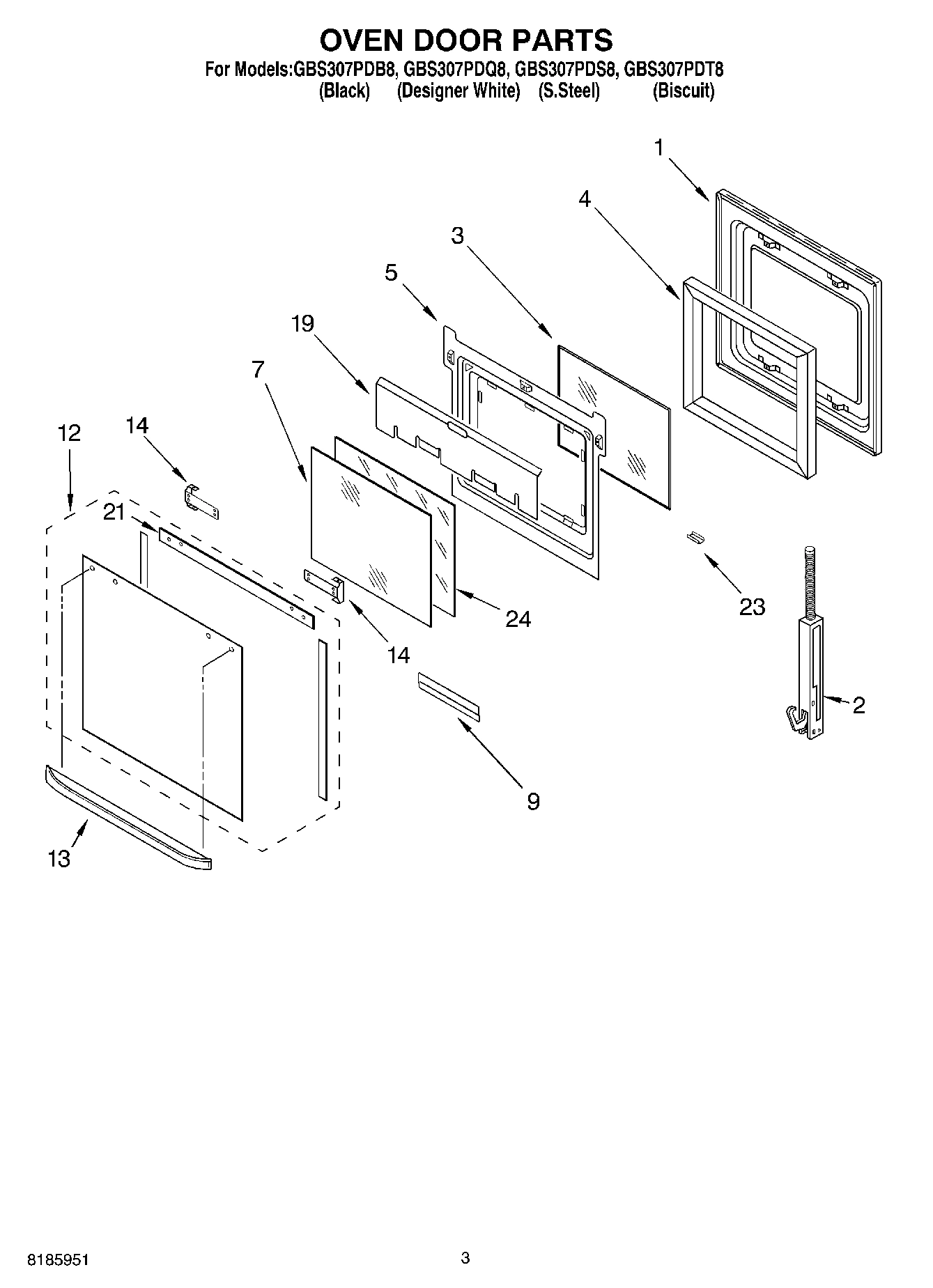 02 - OVEN DOOR