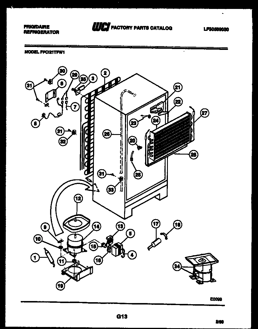 05 - SYSTEM AND AUTOMATIC DEFROST PARTS
