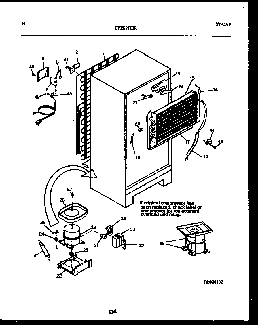 08 - SYSTEM AND AUTOMATIC DEFROST PARTS