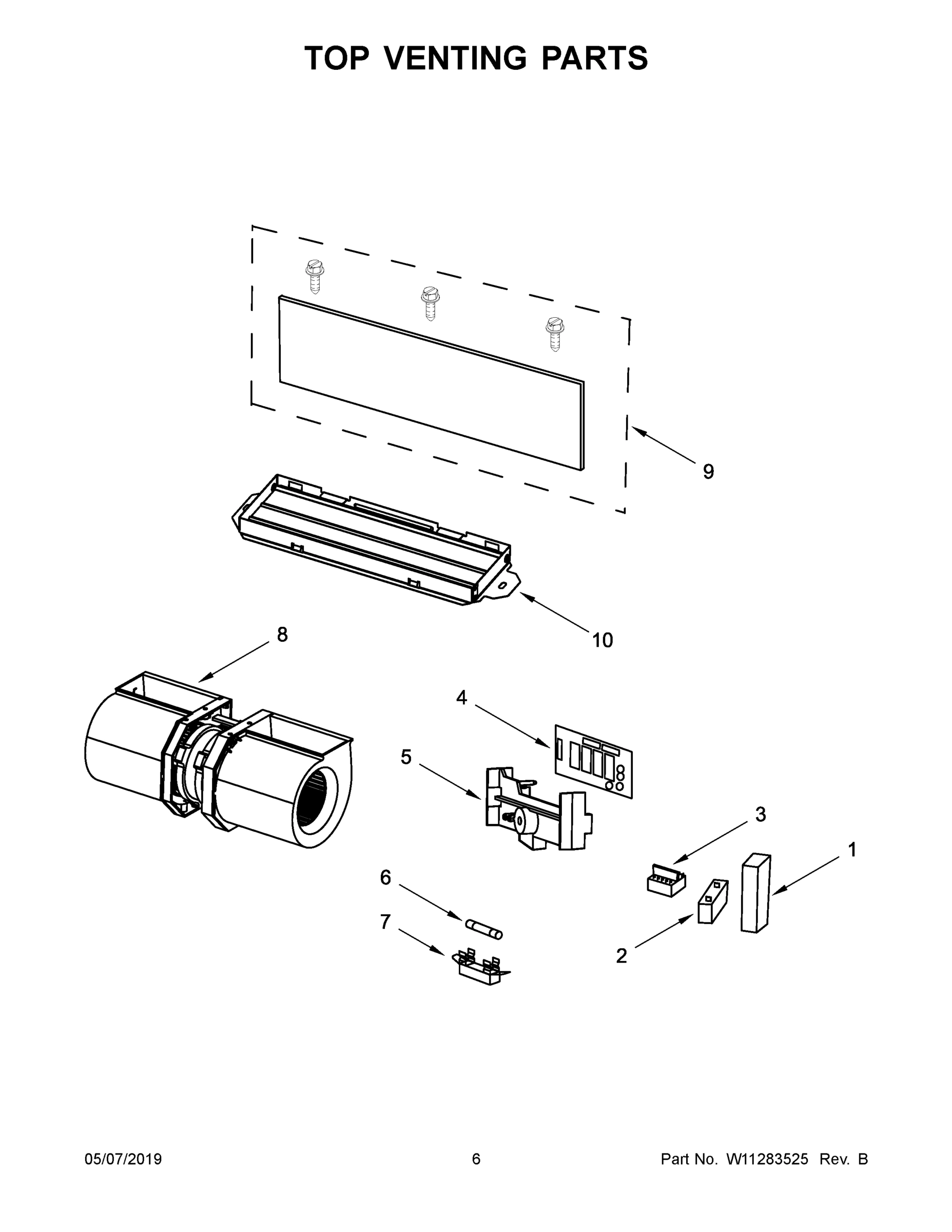 04 - TOP VENTING PARTS