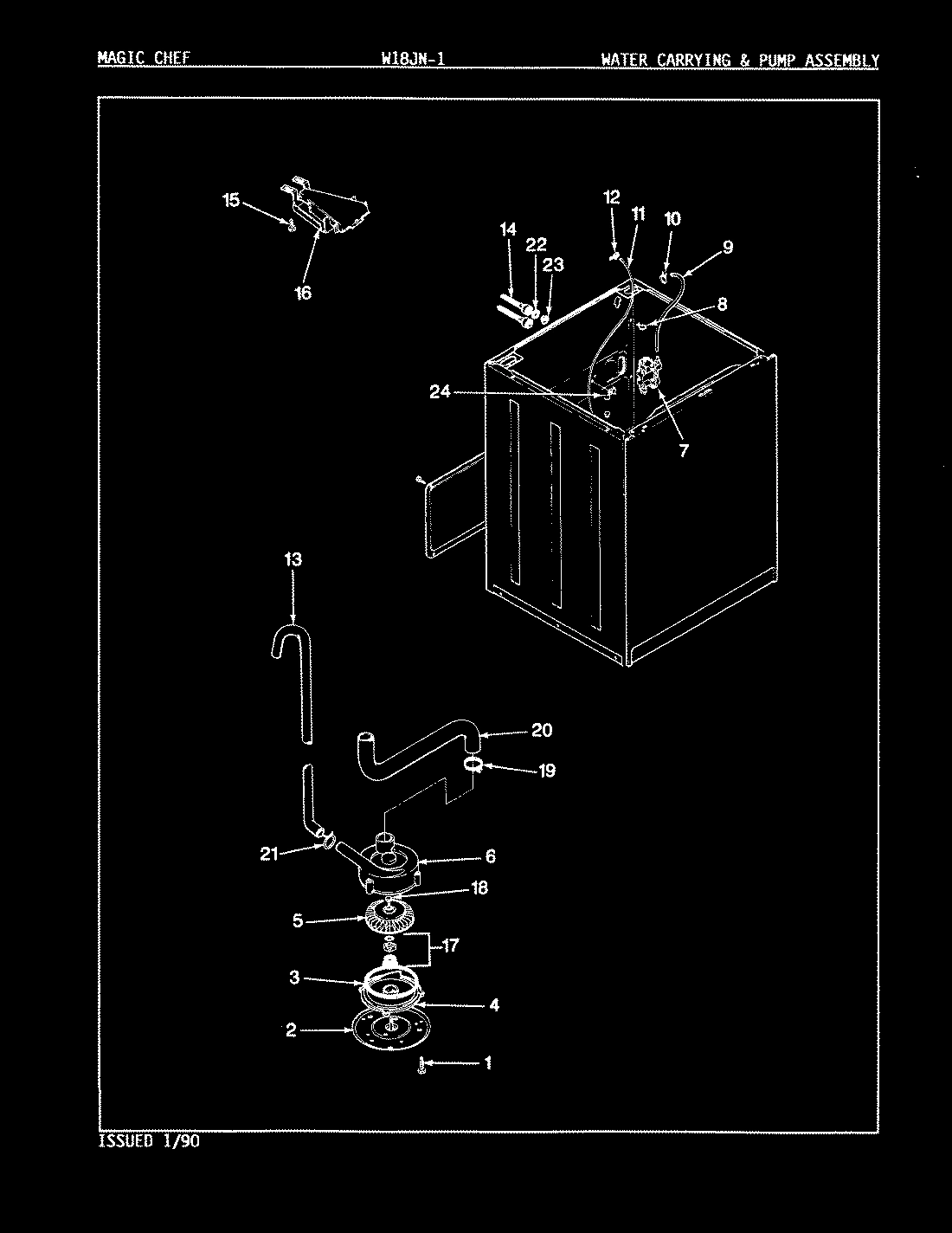 05 - WATER CARRYING & PUMP ASSEMBLY