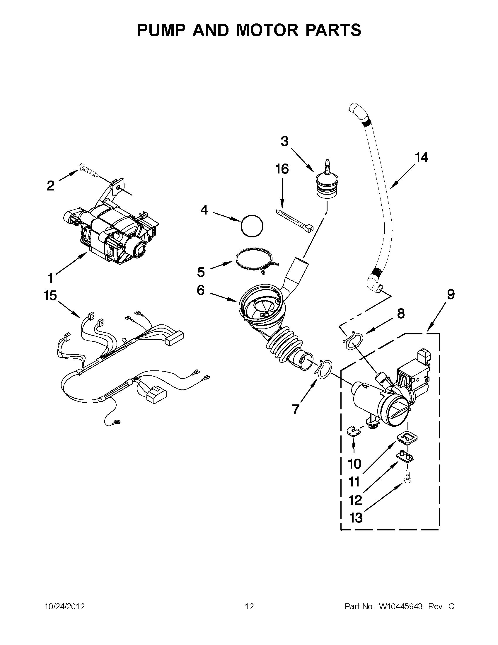06 - PUMP AND MOTOR PARTS