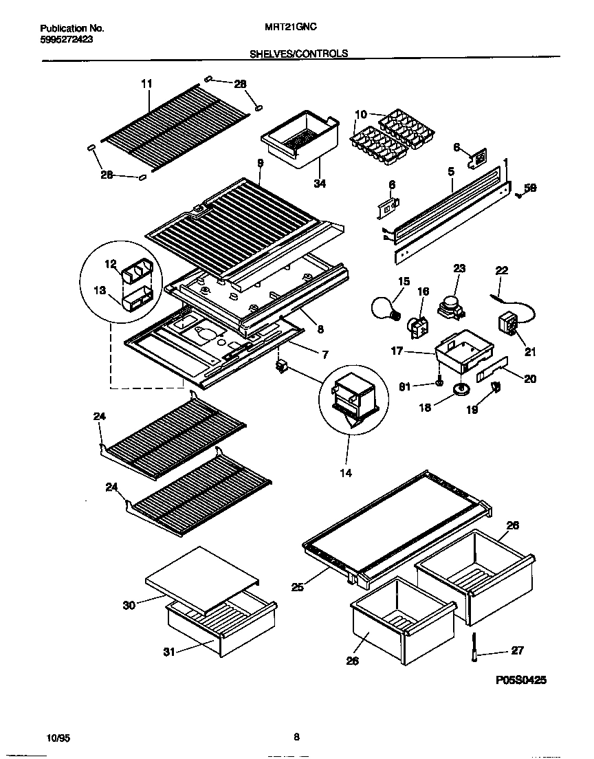 04 - SHELVES/CONTROLS