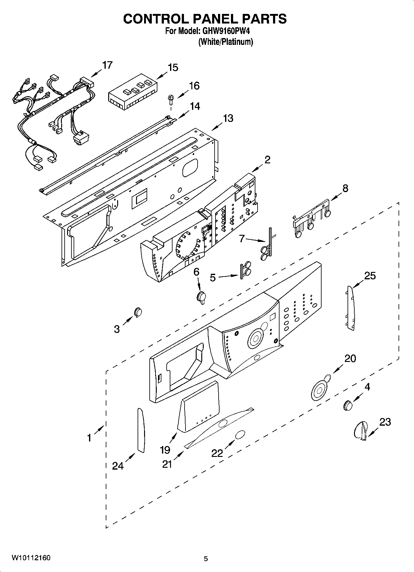 03 - CONTROL PANEL PARTS