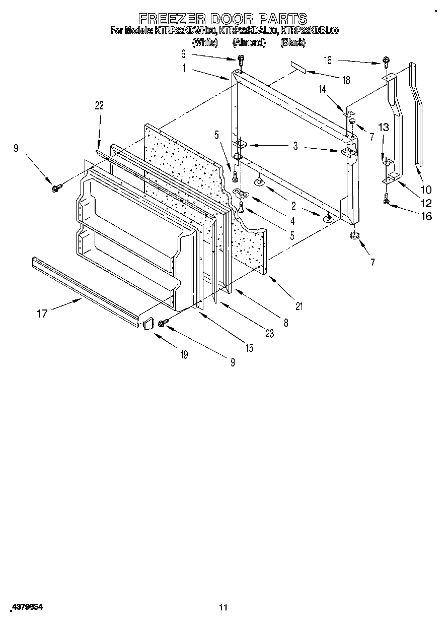 07 - FREEZER DOOR