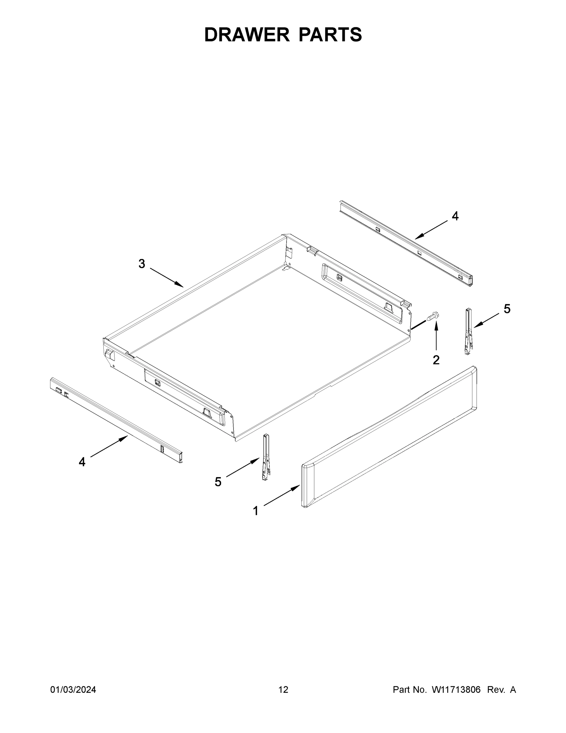 07 - DRAWER PARTS
