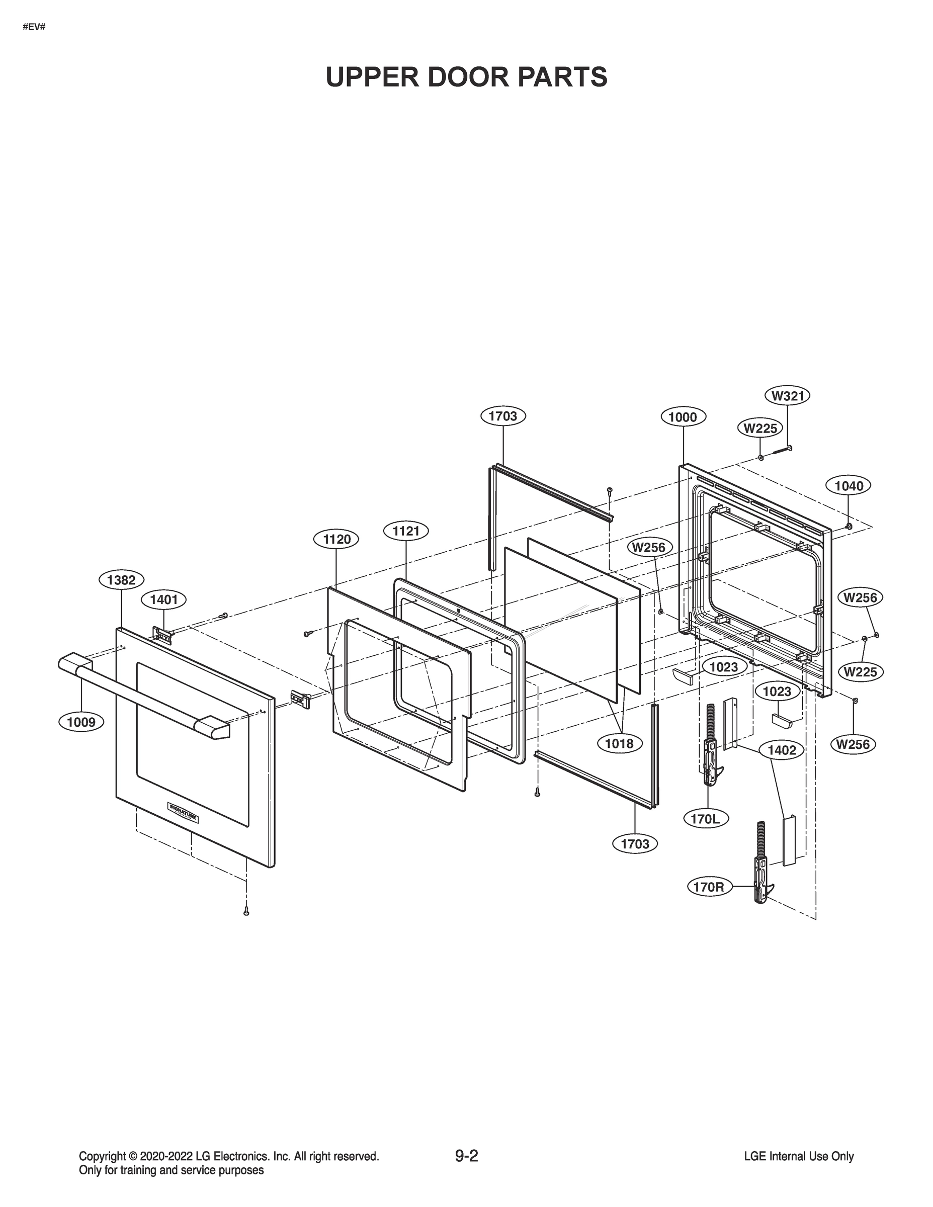UPPER DOOR PARTS