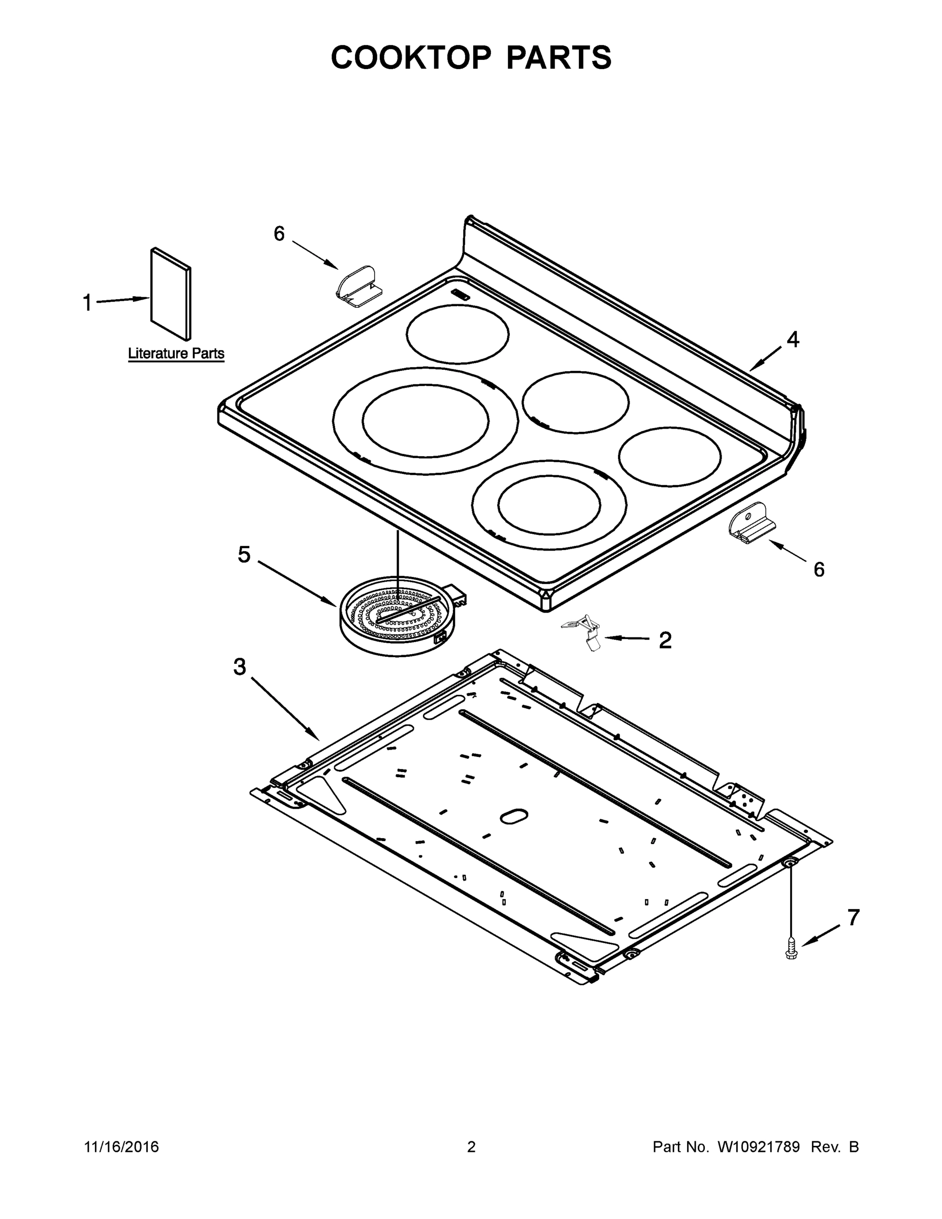 02 - COOKTOP PARTS