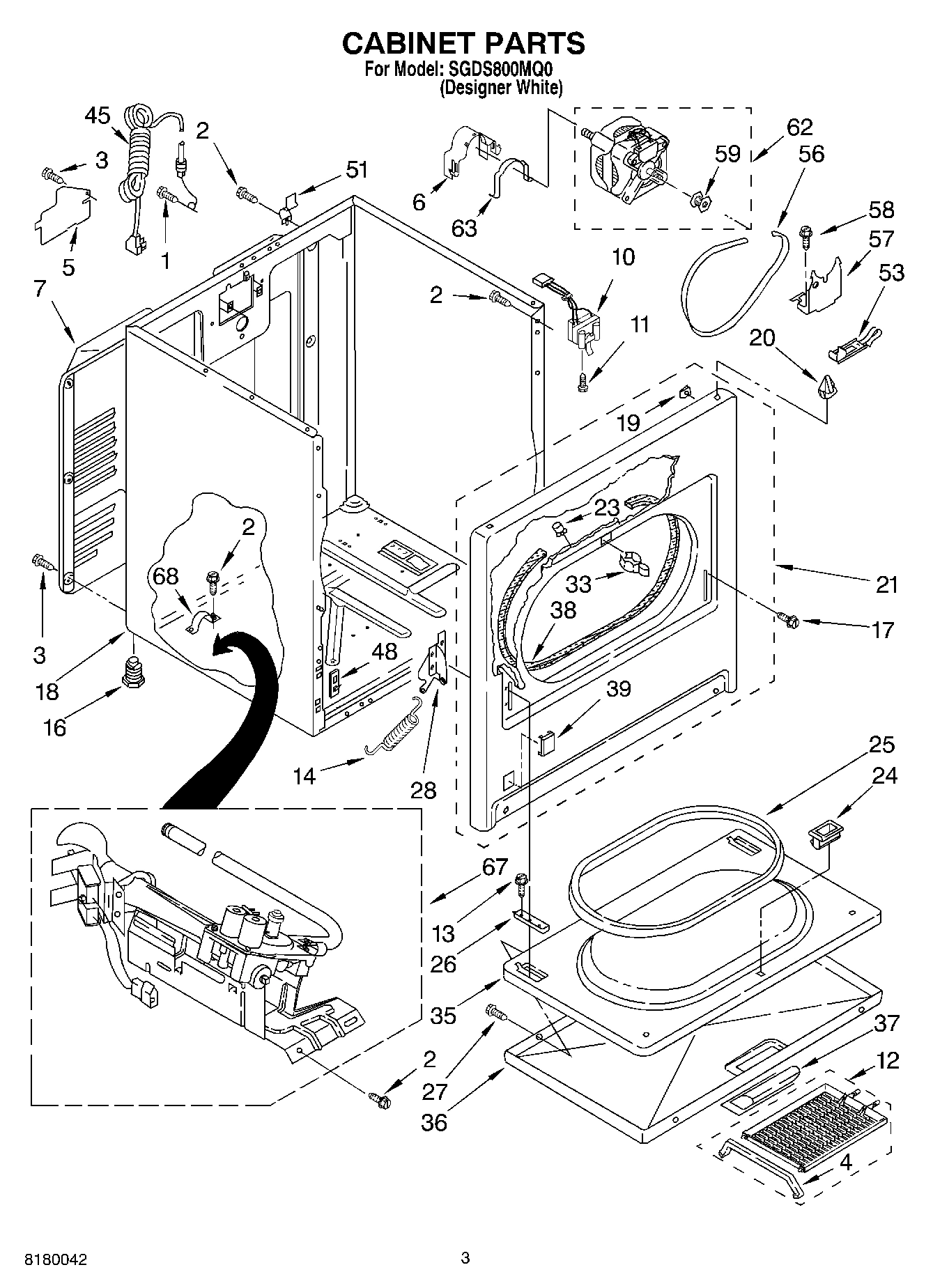 02 - CABINET PARTS
